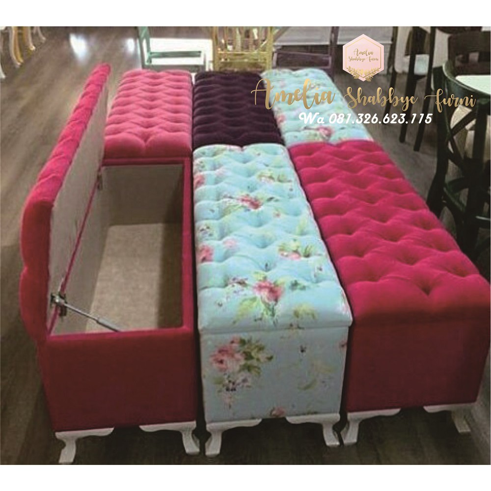  Sofa  Stool  Box Panjang  Shopee Indonesia