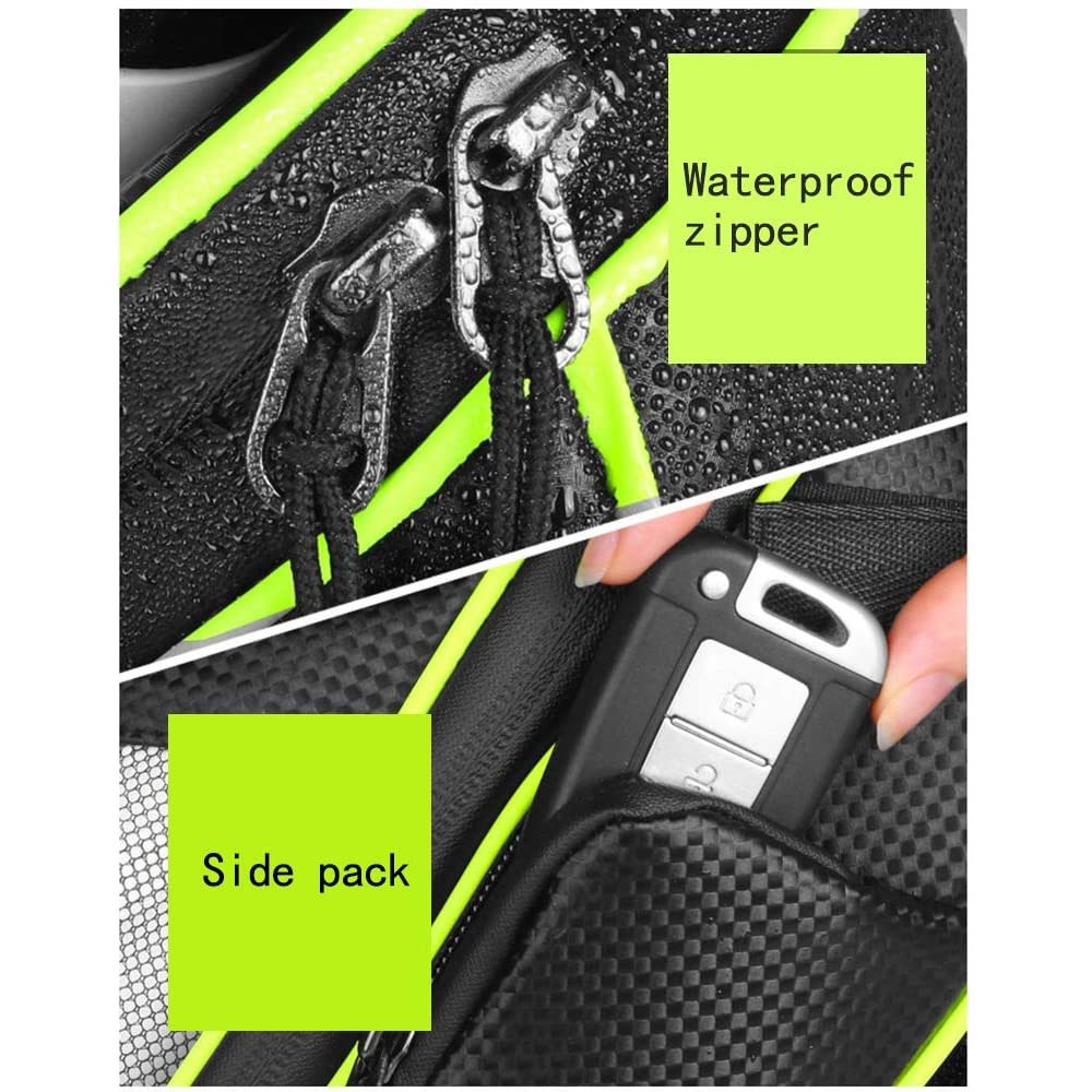 RBB-Bike Tas Sepeda Waterproof Storage Saddle Seat Cycling Tail Rear Pouch Bag - B081 - Black