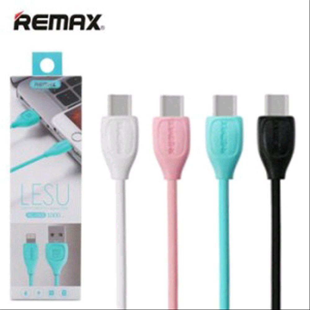 Remax Lesu RC-050a Kabel Data Hp Type C Cable Charger Fast Charging Flexible original