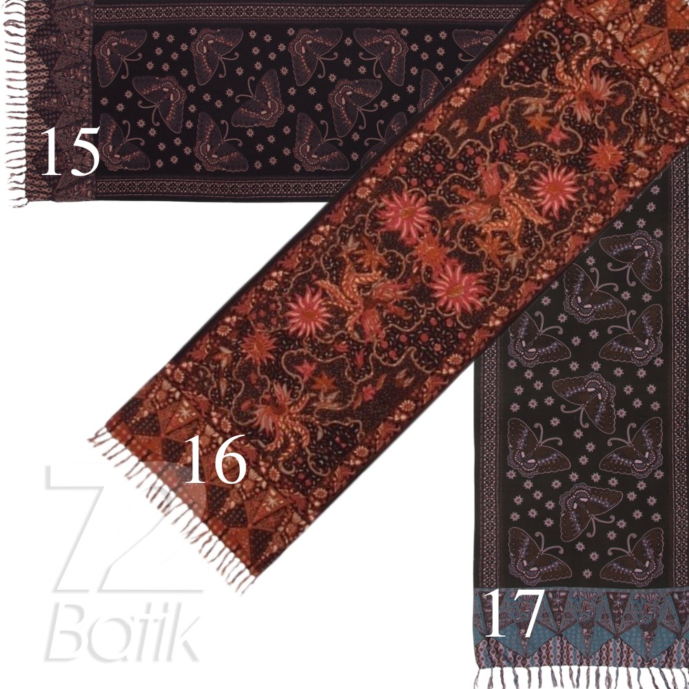 BEST SELLER SYAL SCRAF SELENDANG SLENDANG BATIK PREMIUM 721521 CAP 72