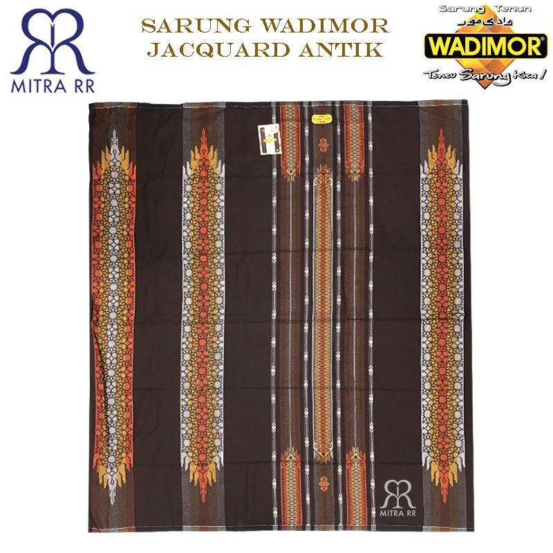 Sarung Wadimor Jacquard Singgasana Mascot Antik