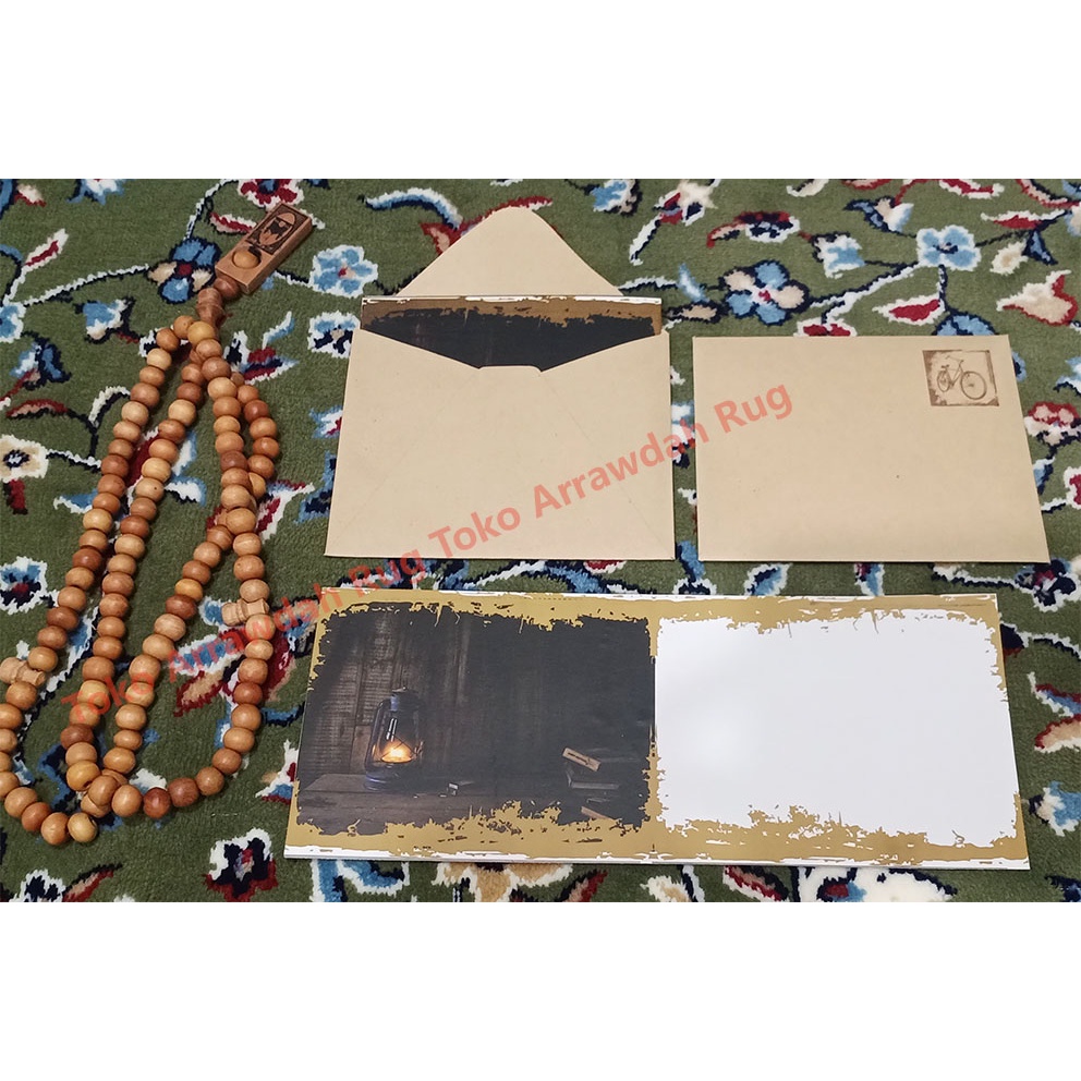 

Kartu Ucapan + Amplop Craft Uniq/Kartu Lebaran/Gift Card Hari Raya - B
