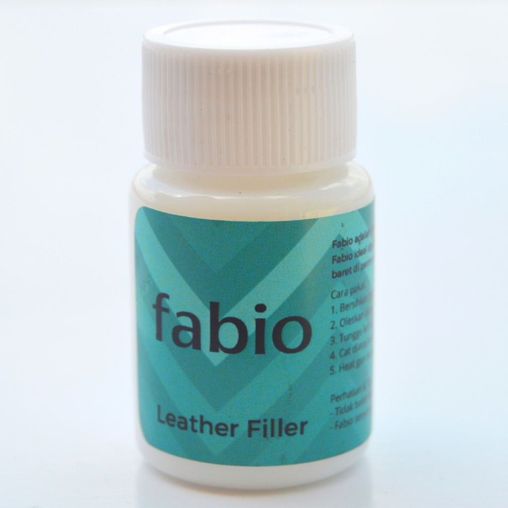 Dempul Kulit Leather Tas Sepatu Servis Jok Sofa Leather Filler Fabio Shopee Indonesia