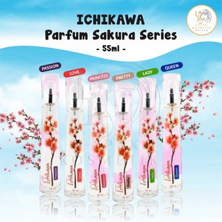 ICHIKAWA Parfume Sakura Series Eau De Toilette 55ml - EDT Parfum Long Lasting