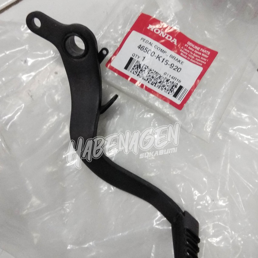 pedal comp brake pijakan rem kaki belakang honda new cb 150 cb150 r led ori original AHM HGP