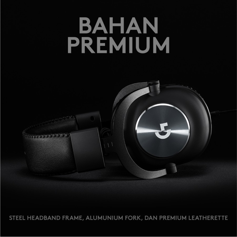 Logitech Pro X Headset Gaming Esport ORIGINAL DAN GARANSI