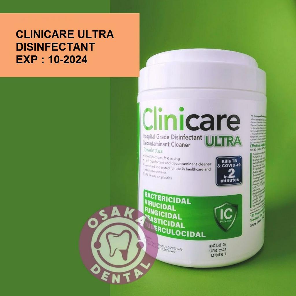 Clinicare Desinfectant Wipes (Tisu Basah Desinfektan)
