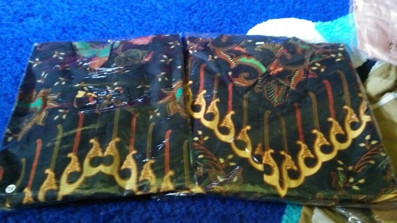 Batik Couple Keluarga Sania Ruffle Ori Ndoro Jowi Dnt Kupu Sogan