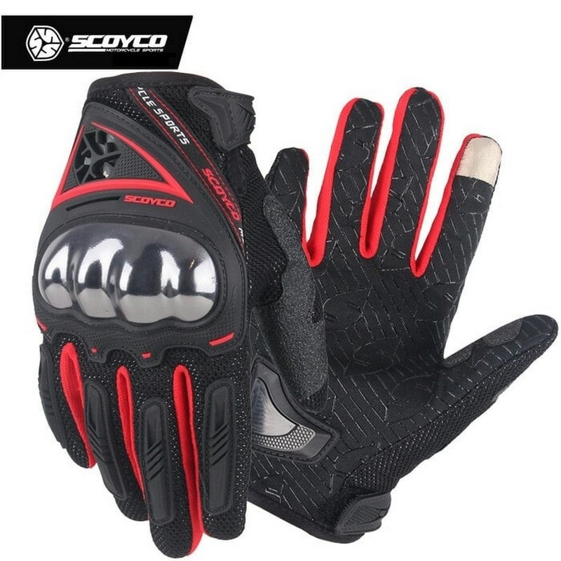 Sarung Tangan Scoyco Gloves Scoyco MC44 MC 44 Full Finger Touch Screen