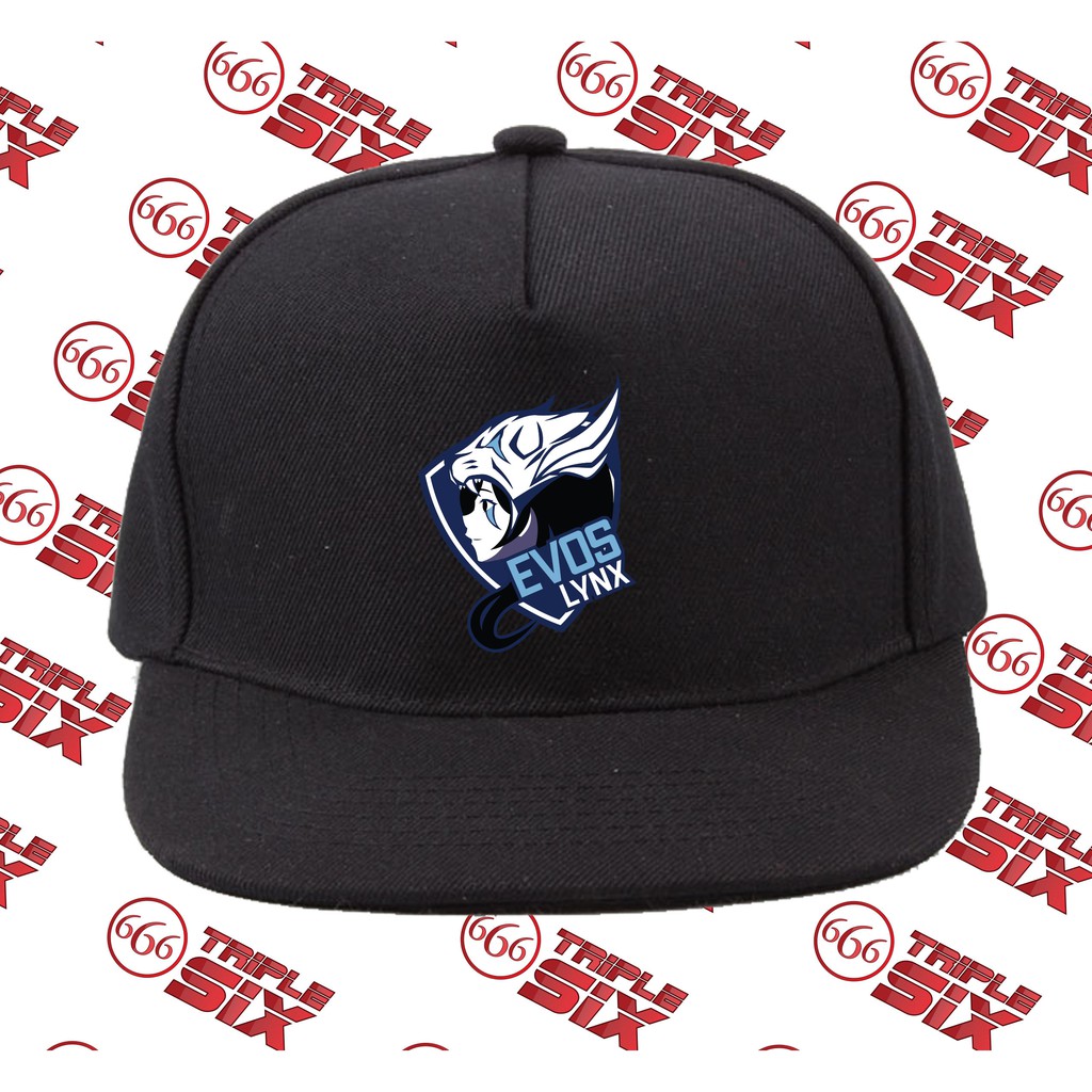 Topi Snapback Cotton Esports Gaming Evos Lynx
