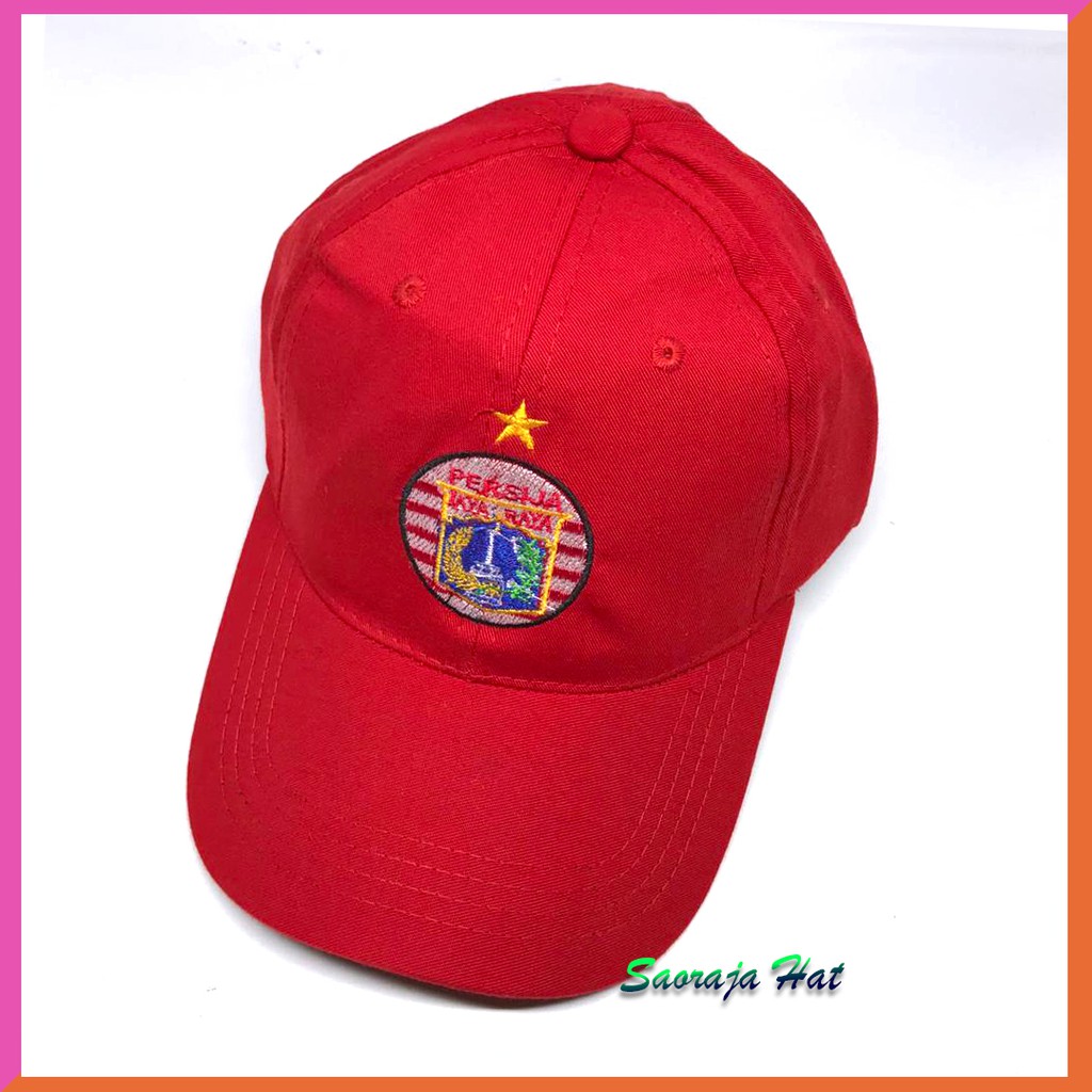 TOPI BASEBALL PERSIJA JAKARTA | BORDIR RAPIH