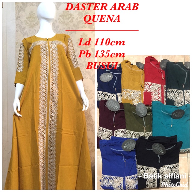 DASTER ARAB QUENA BUSUI BAHAN ADEM HALUS-1