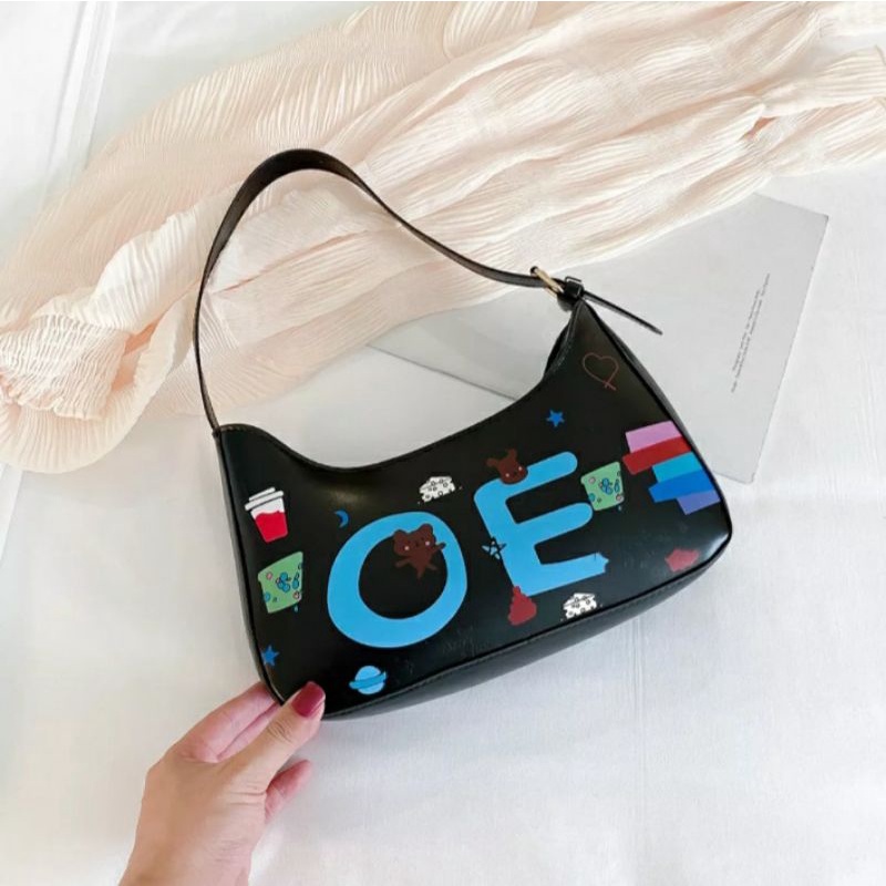 dem_sare / DS1098 - OEKOE Shoulder Bag Wanita Shoulder Bag Tas selempang wanita