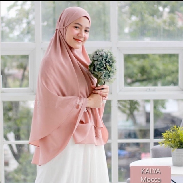 Jilbab Instan KAYLA Dua Layer NON PED Polycotton