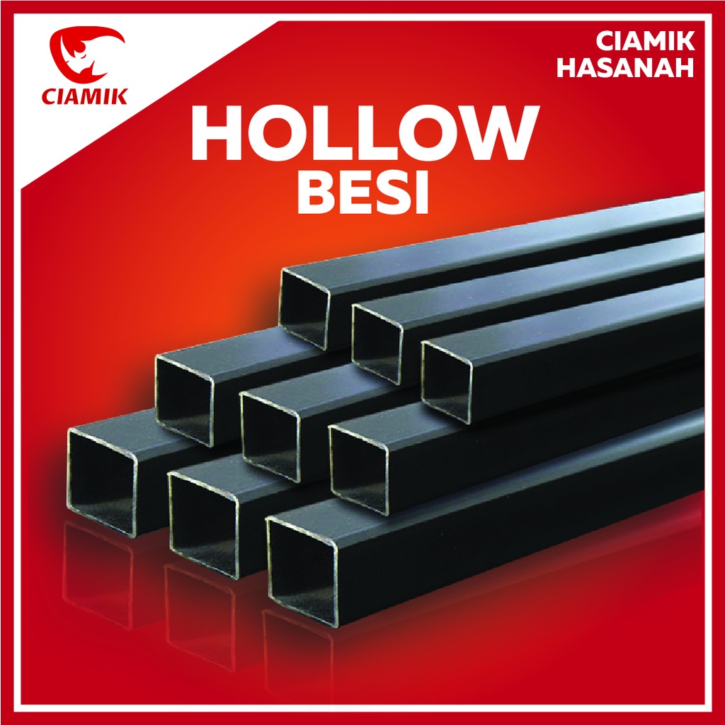 Hollow Holo Besi Rangka Besi 2x4 4x4