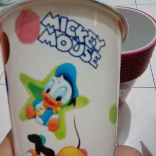 Tong Sampah Karakter Kartu  / Souvenir Ulang Tahun /  Frozen / Tsumtsum / Pony /mickey / Hello Kitty