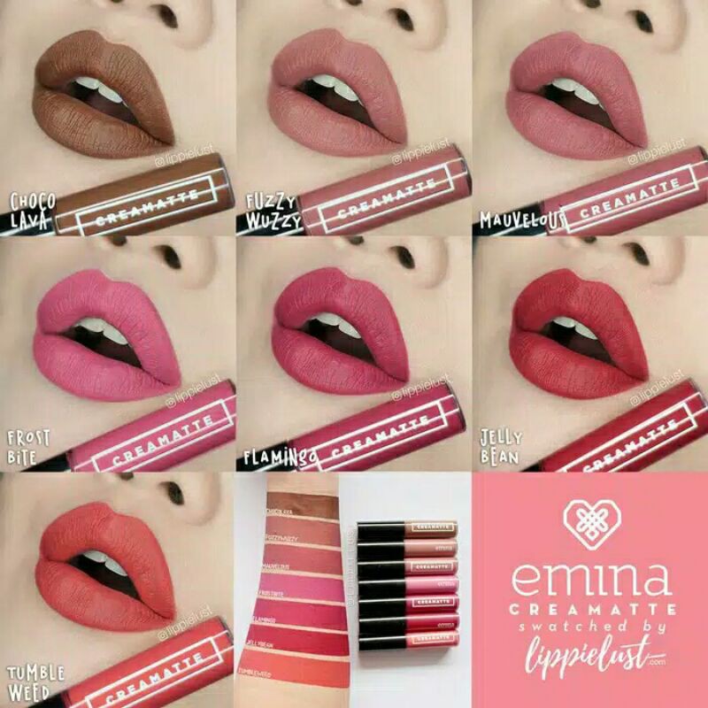 EMINA CREAMMATE / EMINA LIP CREAM / LIPSTIK EMINA