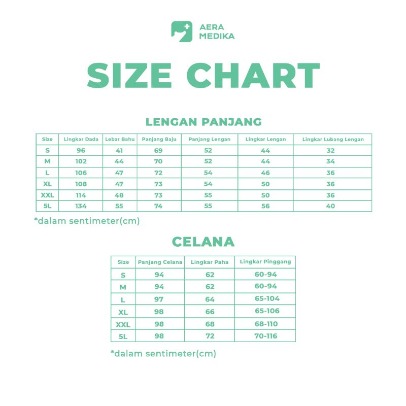 SCRUB/ BAJU JAGA / OKA Lengan Panjang AERA MEDIKA-1