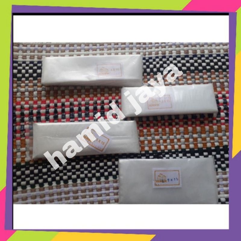 Plastik es lilin/ plastik es batu panjang