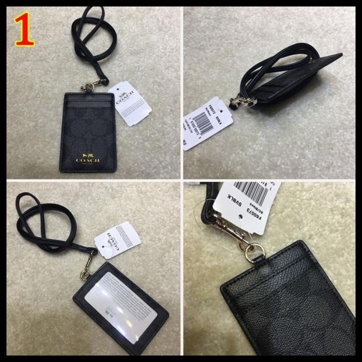 

BEST SELLER !!! COACH ID LANYARD IN COLORBLOCK SIGNATURE CANVAS 100% AUTHENTIC! TERLARIS