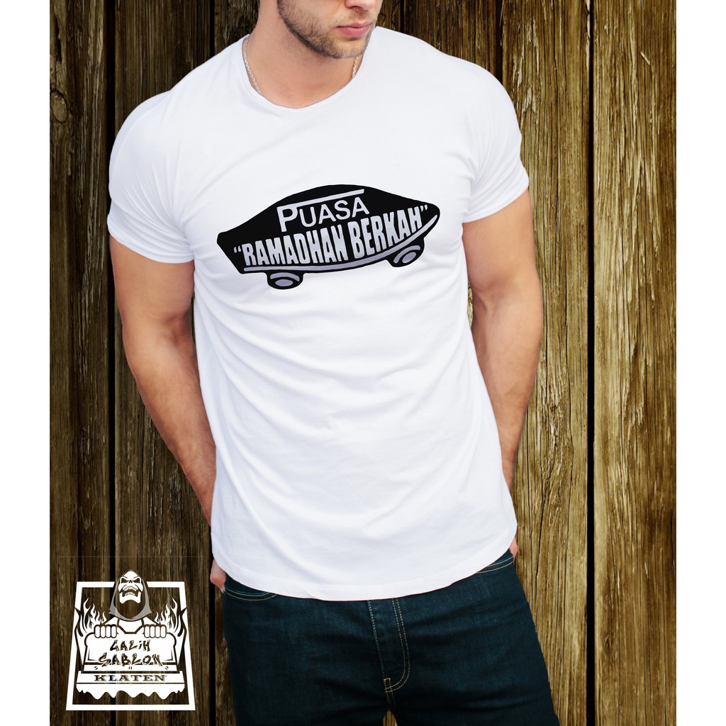 GALETHA Kaos Pria Puasa RAMADHAN BERKAH / hoodie / jaket pria / kemeja / kaos distro murah