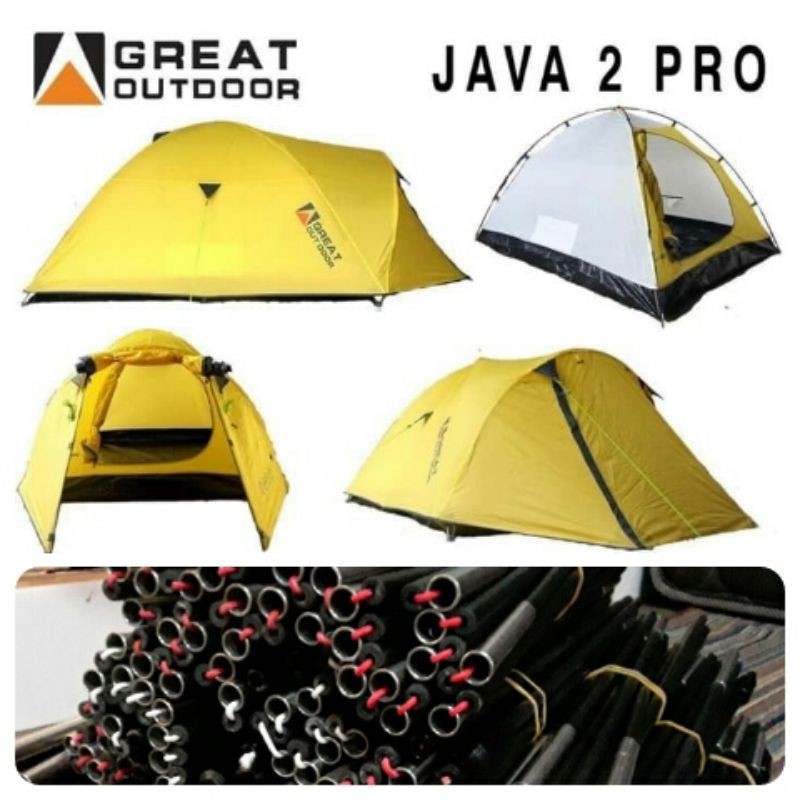 Frame Tenda Great Outdoor Java 2 PRO Bag Depan/Vestibule BUKAN TENDA