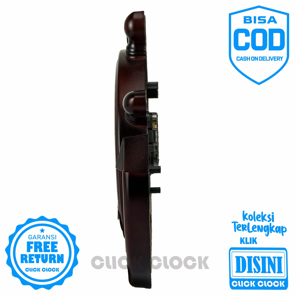 Jam Dinding Unik Minimalis Wall Clock Dekorasi Dinding Bagus Murah ESA 207