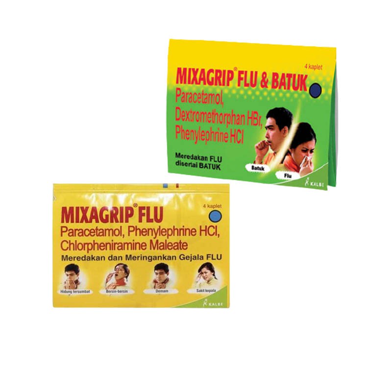 Mixagrib FLU / FLU &amp; BATUK Strip ORIGINAL-BPOM