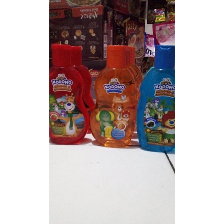 Kodomo body wash/sabun cair bayi/kodomo shampo & conditioner/shampo bayi (200ml)