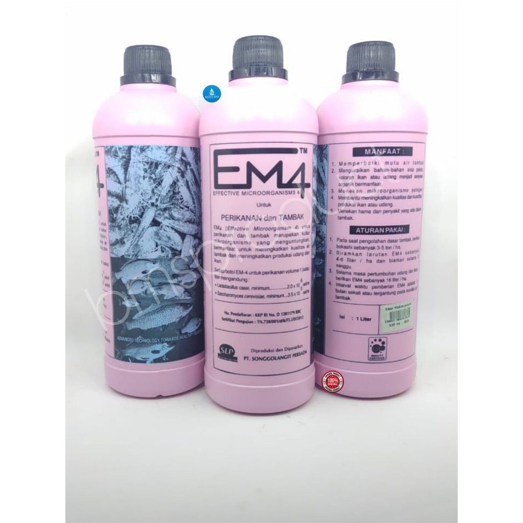 [BISA COD] EM4 Peningkat Produksi Perikanan dan Tambak Hobi Aquascape