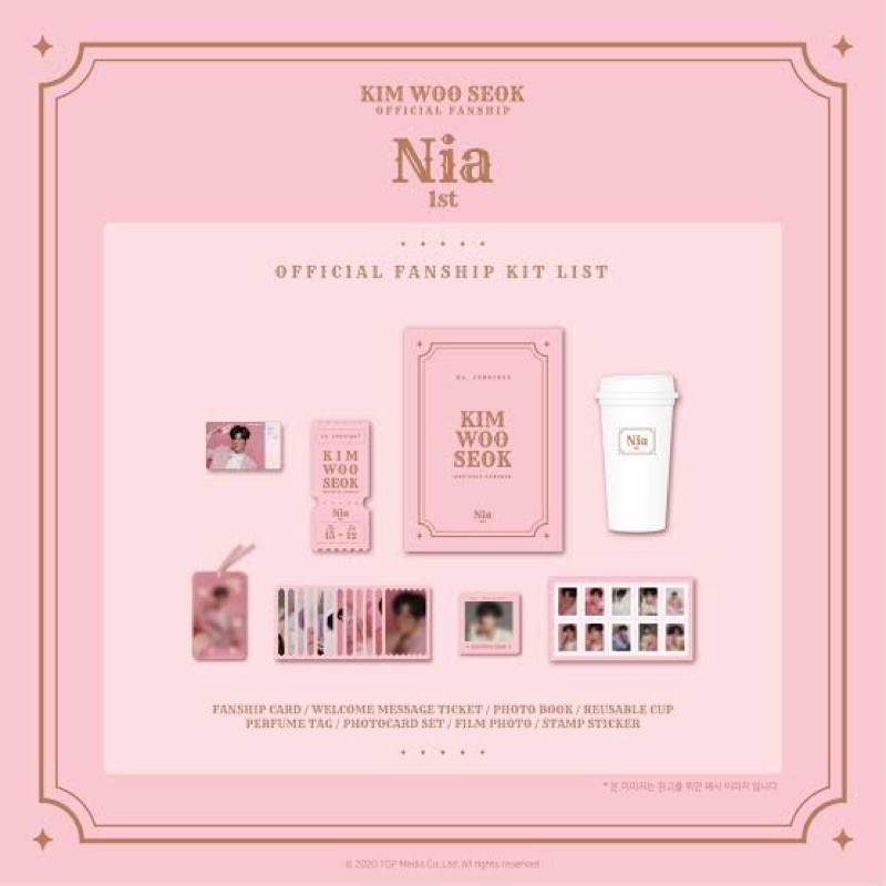 Fankit kim wooseok ( NIA )