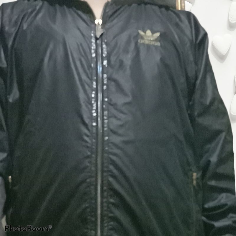 jaket second adidas parasut