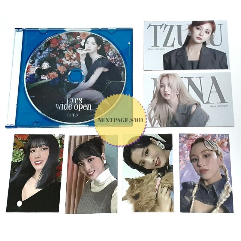 [WTT/WTS] TWICE - EYES WIDE OPEN NAYEON JEONGYEON MOMO SANA MINA DAHYUN CHAEYOUNG TZUYU