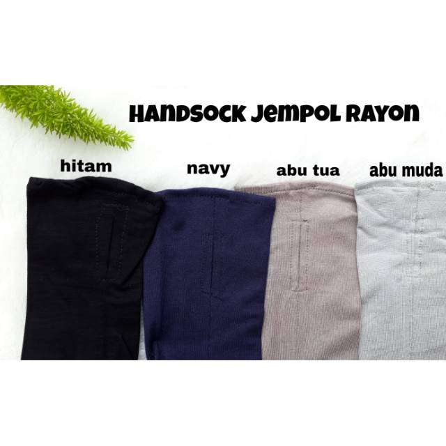 Akhwaty Handsock Jempol Sarung Tangan Muslimah