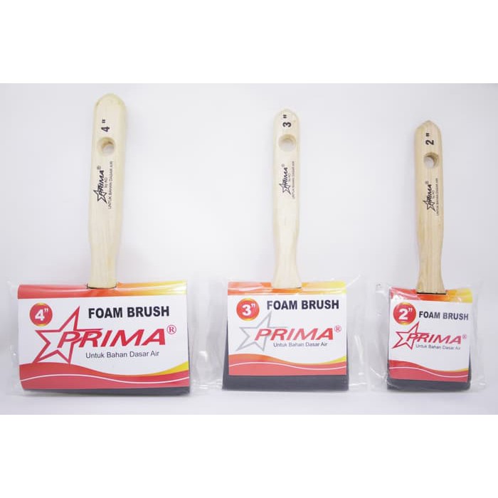 

Dijual Foam Brush Prima 3 Inch Limited