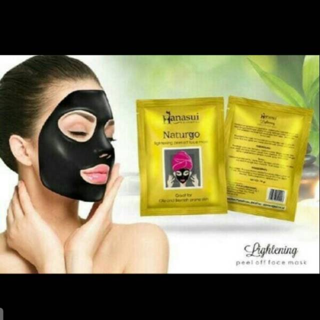 MASKER NATURGO HANASUI BPOM - HANASUI NATURGO MASKER BPOM