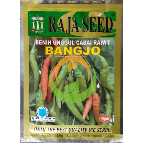 Benih/Bibit Unggul Cabai/Cabe Rawit Bangjo Cap Raja Seed 10g