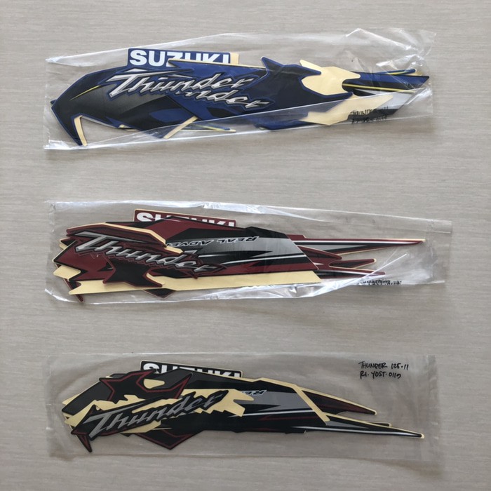 STRIPPING Striping/Sticker/Stiker/Polet Motor SUZUKI Thunder 125 2011