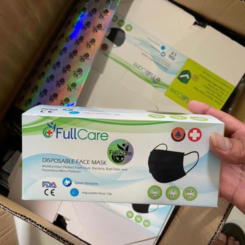 masker medis merek FullCare isi 50