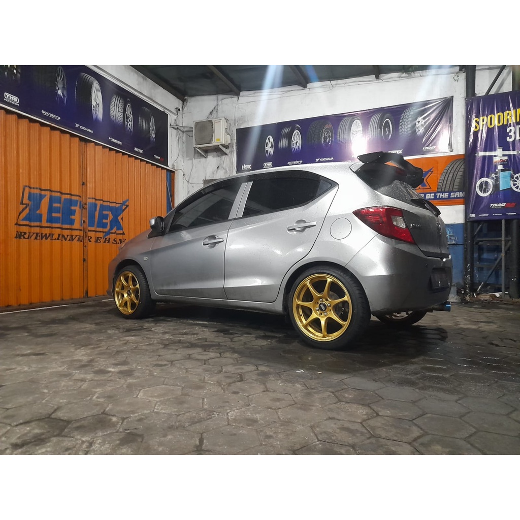 velg mobil brio ring 17 hsr sebunsuta [gold