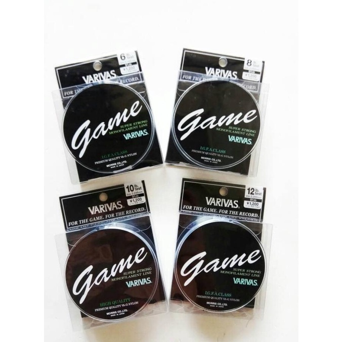 Senar Varivas Game 612 Lb