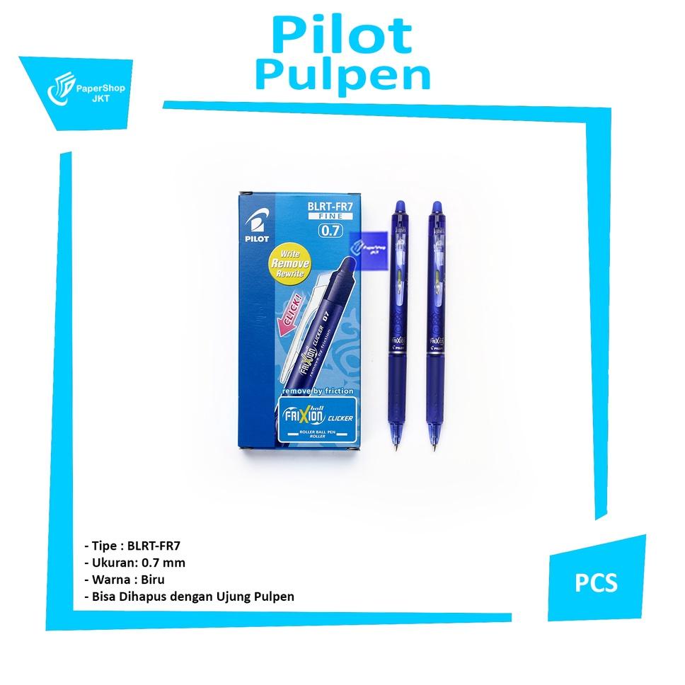 

BIG SALE FRIXION - Pilot Pulpen Pen Clicker Bisa Dihapus - Pcs .,.,.,.,