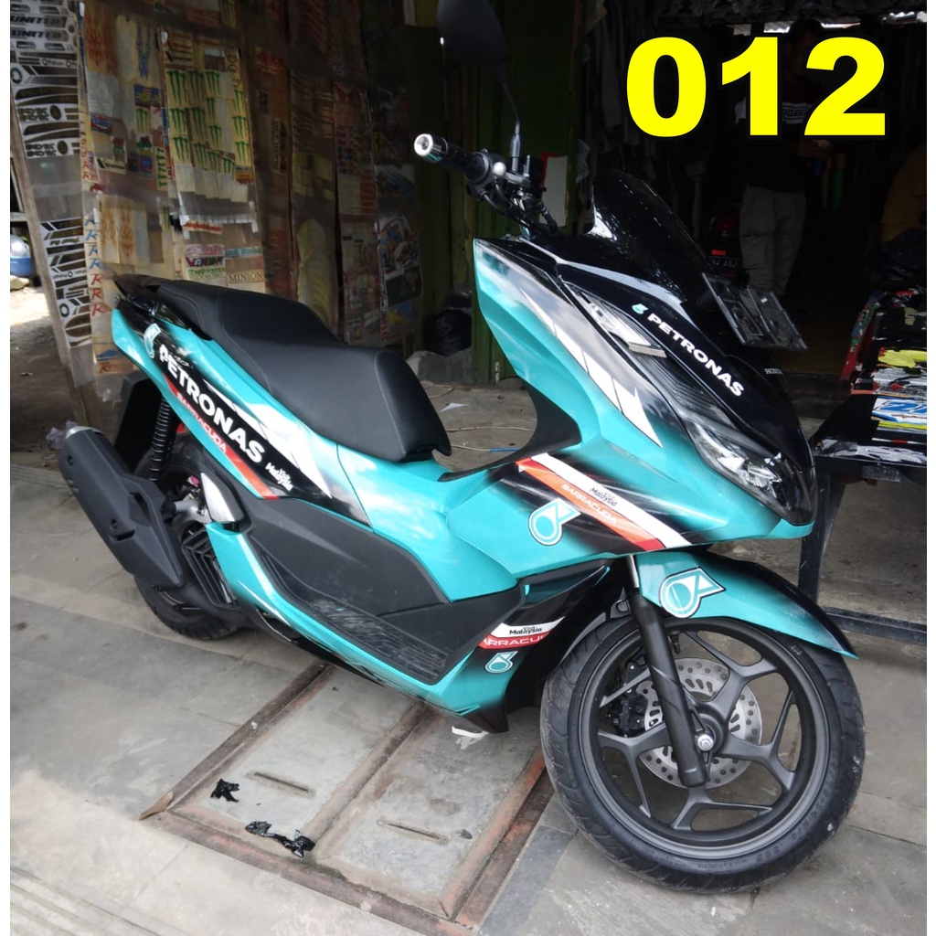 Decal Sticker - Dekal Stiker All NEW PCX160 New2021 Fullbody Desain PETRONAS  - 012
