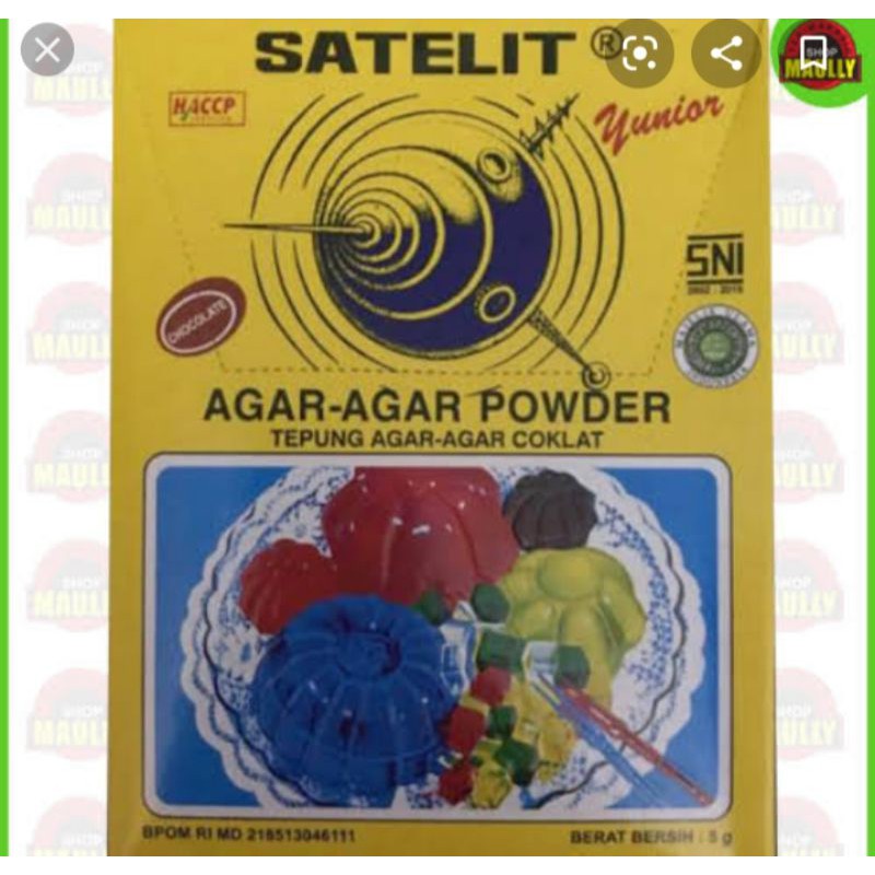 

[ECER] AGAR AGAR SATELIT YUNIOR 5gr