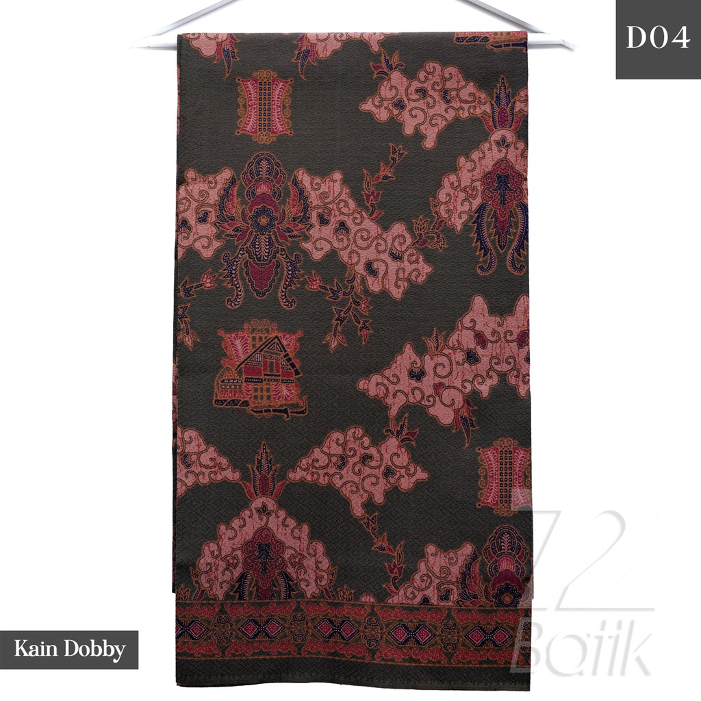 KAIN BATIK PREMIUM Dobby Motif Rumah Adat Warna Biru Dongker Coklat Cokelat Choklat 726878 Cap 72 Jarik Jarit Samping Kebat Panjang Batik Dobby Modern Premium Bahan Seragam Batik Pernikahan Kantor Keluarga Murah Kamen Jadi Batik Bali Lembaran