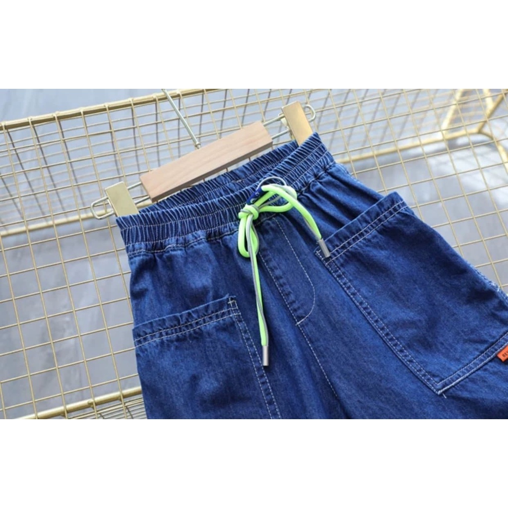 Promo !! Celana anak laki -  laki import / Celana santai anak / Celana pocket front patch ukuran 5-7 tahun
