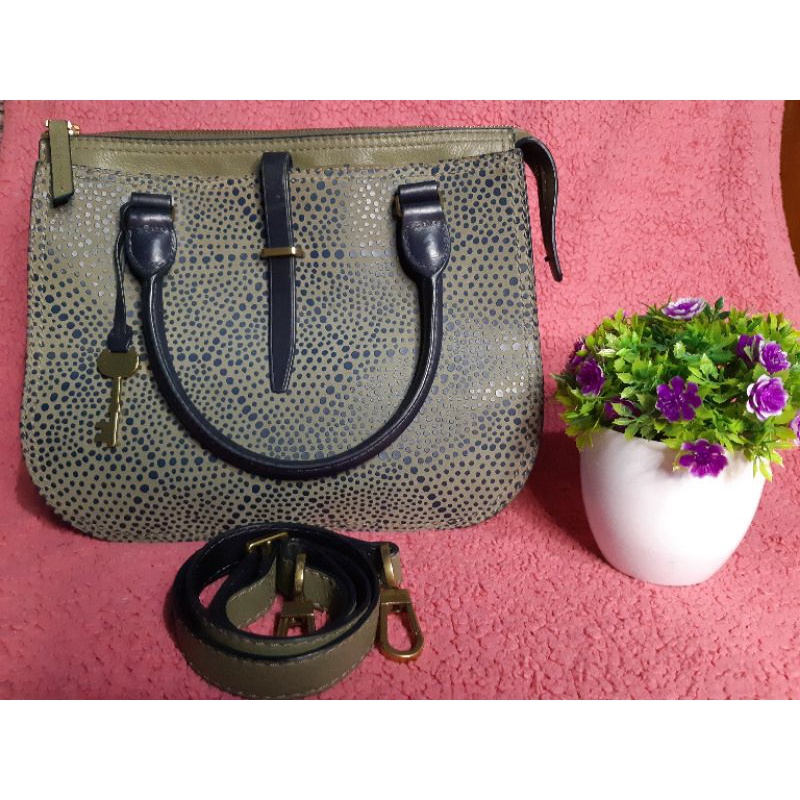 Fossil Ryder Bay Leaf Preloved