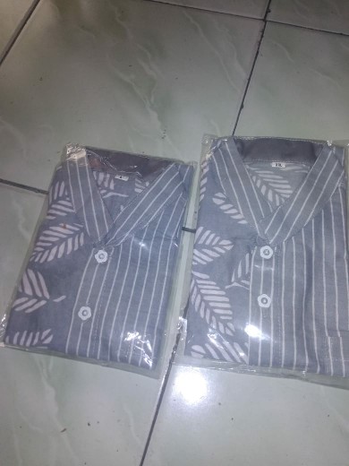 Imut Batik Anak & Ayah Daun Lurik Baju Batik Anak Cowok Kemeja Batik Anak Batik Anak Laki-laki