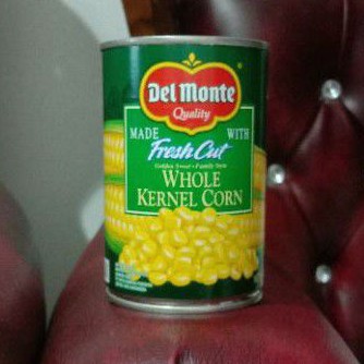 

Delmonte whole kernel corn 420gr jagung kaleng