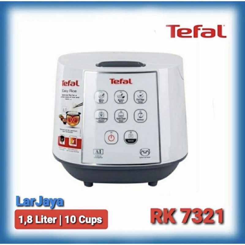 Rice Cooker TEFAL RK 7321 (1,8 L- 10 Cups) | RK7321 - GARANSI RESMI